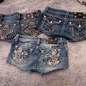 Miss me cut off shorts